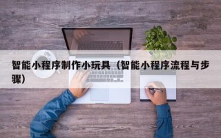 兰州智能小程序制作小玩具（智能小程序流程与步骤）